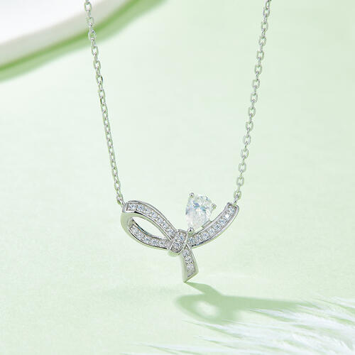 Twilight Sparkle Moissanite Platinum Necklace