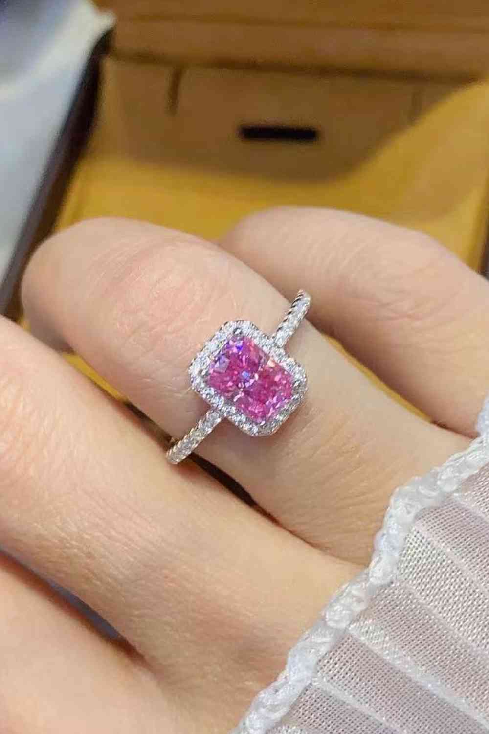 Ethereal Splendor 2 Carat Moissanite Ring