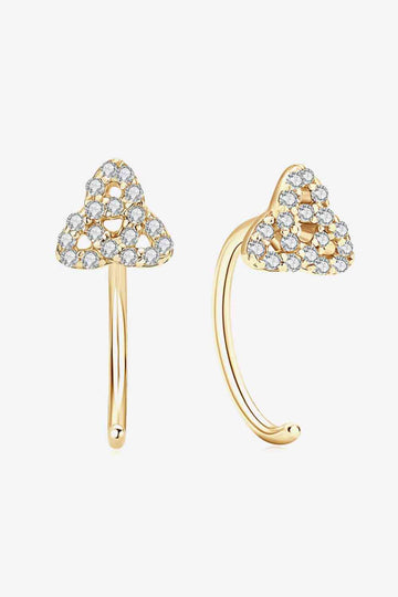 Radiant Radiance Moissanite Earrings