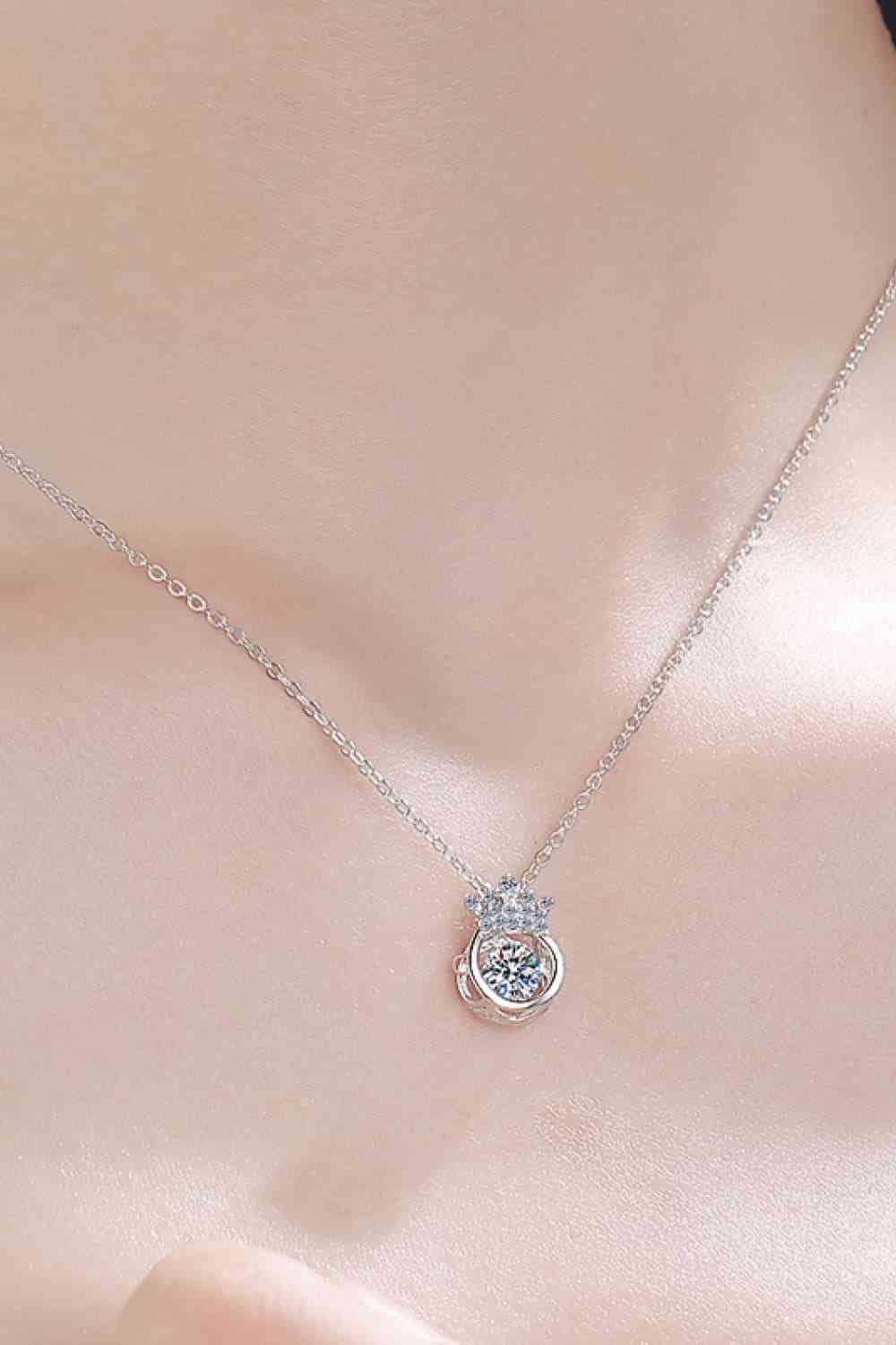 Celestial Grace Moissanite Necklace