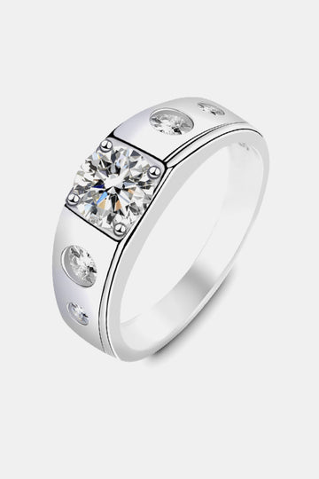 Celestial Serenity 1 Carat Moissanite  Ring