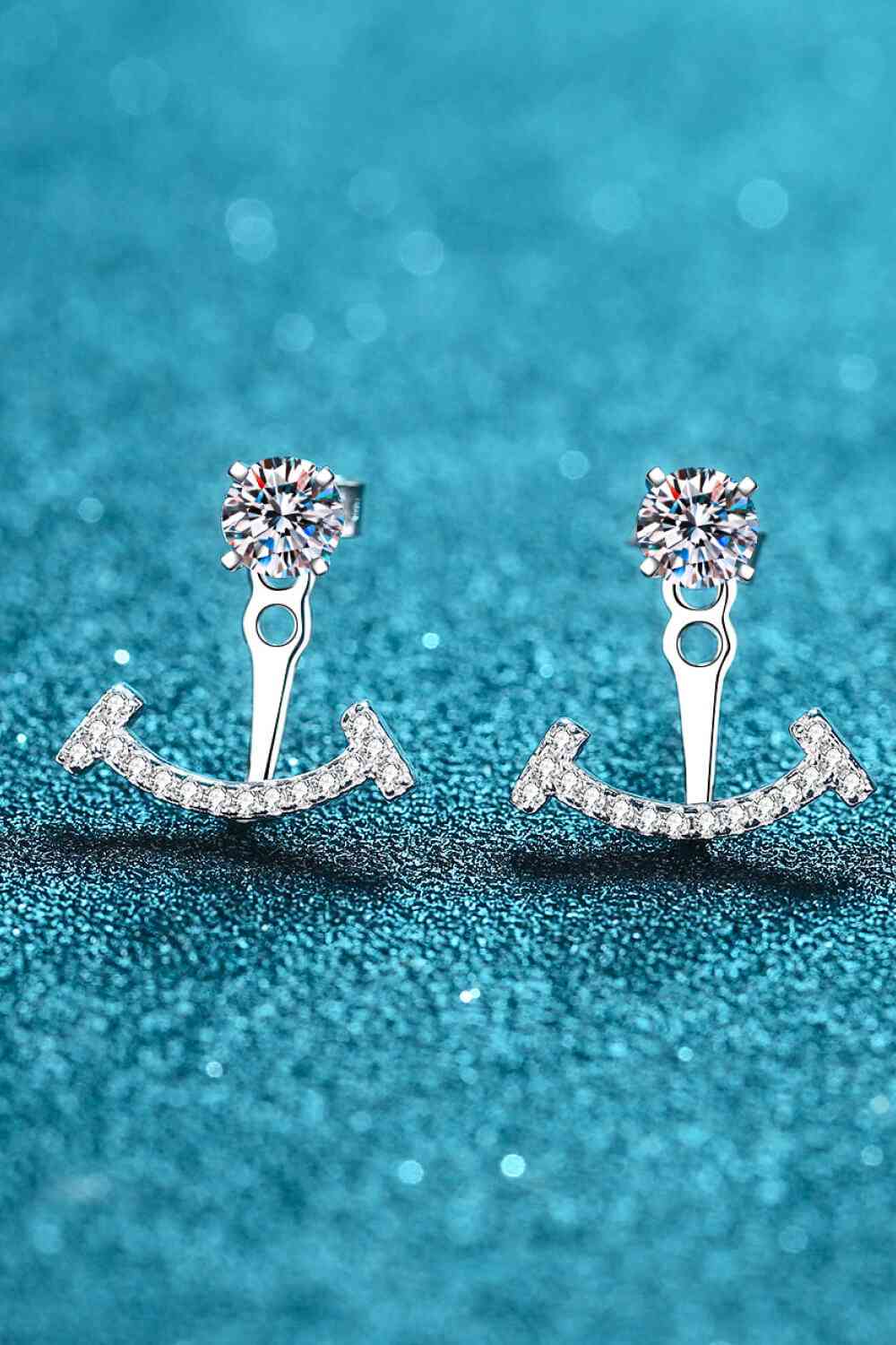 Celestial Charm Two Ways To Wear Moissanite Earrings