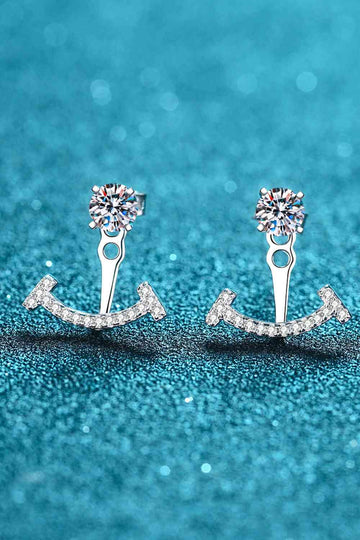 Celestial Charm Two Ways To Wear Moissanite Earrings