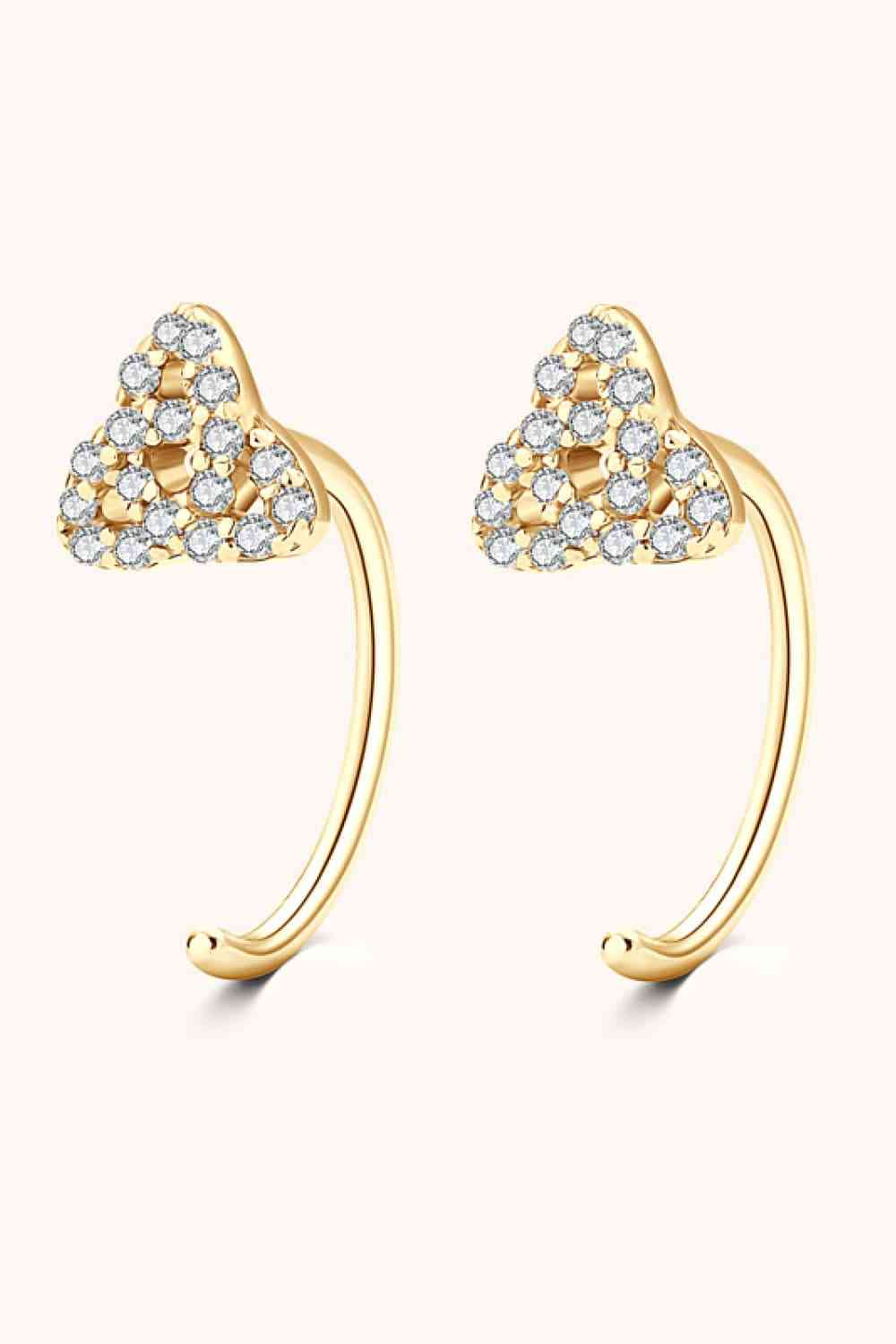 Radiant Radiance Moissanite Earrings