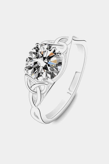 Enigmatic Splendor Platinum  Ring