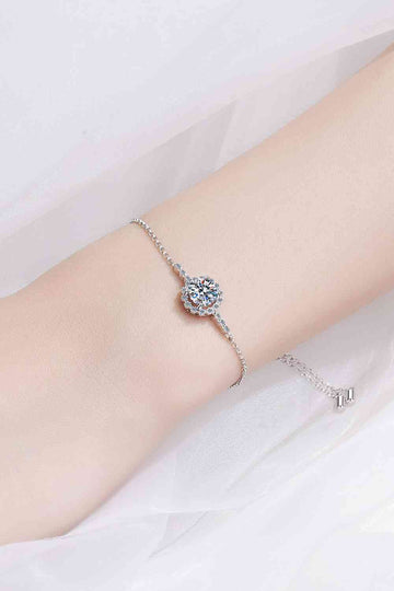 Timeless Twilight 1 Carat Moissanite Chain Bracelet