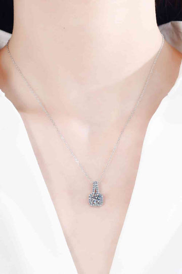 Radiant Radiance Moissanite Necklace