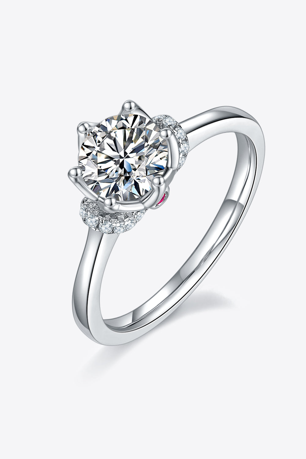 Enchanted Elegance 1 Carat Moissanite Ring