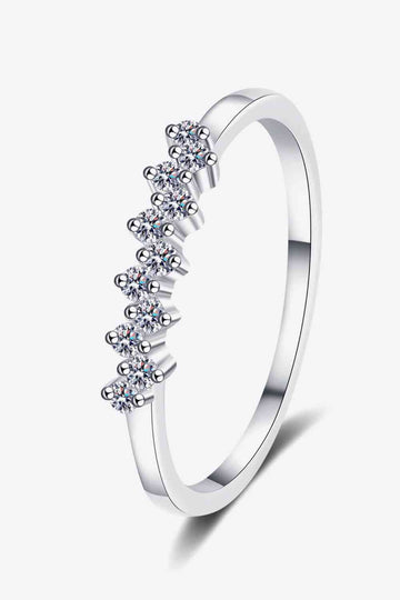 Ethereal Radiance Moissanite Ring