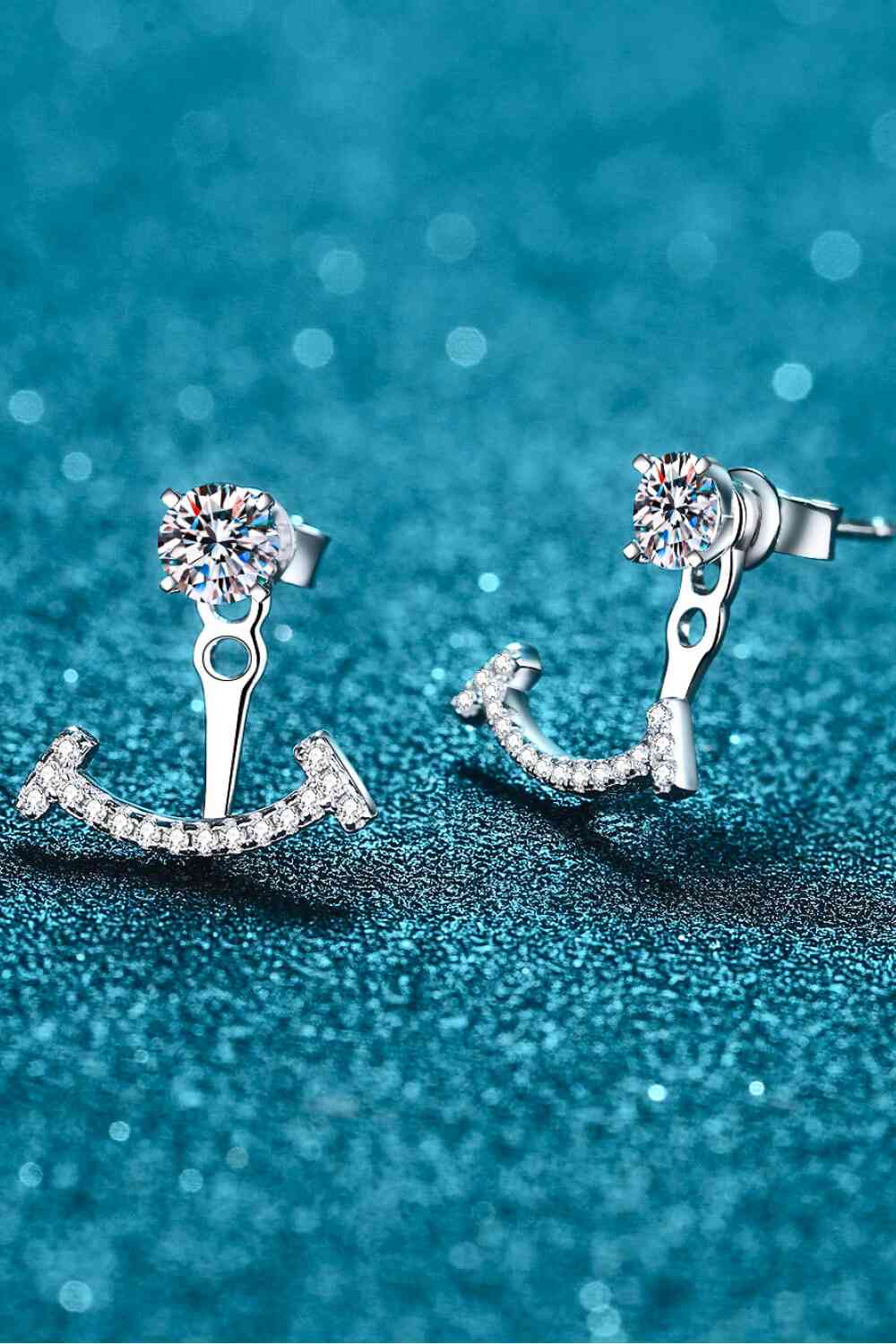 Celestial Charm Two Ways To Wear Moissanite Earrings