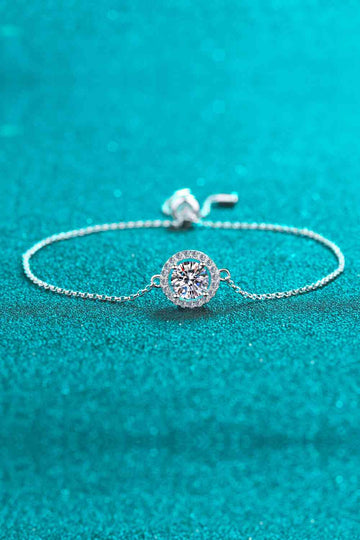 Serene Solitaire Adored 1 Carat Moissanite Bracelet