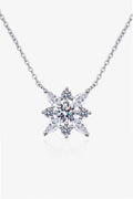 Celestial Sparkle Moissanite Necklace 