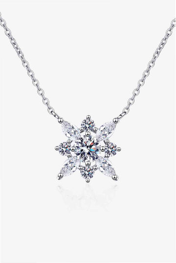 Celestial Sparkle Moissanite Necklace 