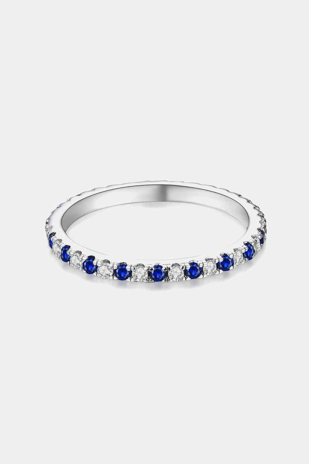 Ethereal Everlasting Moissanite Lab-Grown Sapphire Rings