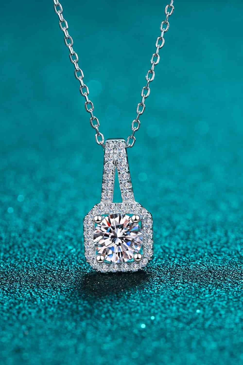 Radiant Radiance Moissanite Necklace