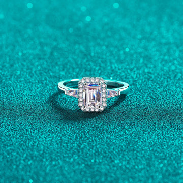 Celestial Harmony 1 Carat Moissanite Ring