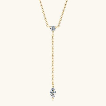 Whispering Whimsy Moissanite Necklace