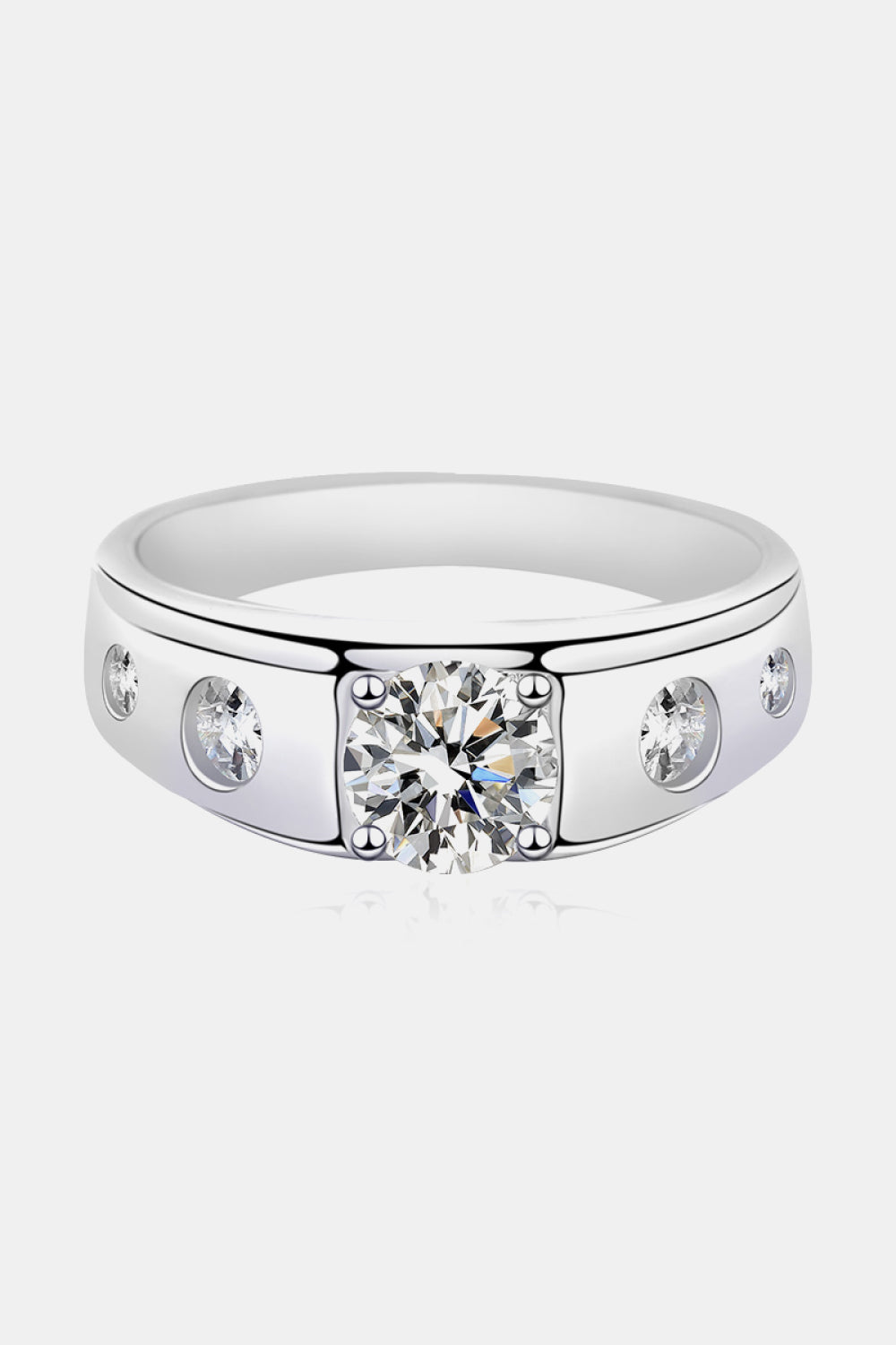 Celestial Serenity 1 Carat Moissanite  Ring