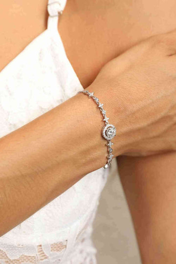 Radiant Reflections Adored Moissanite Bracelet