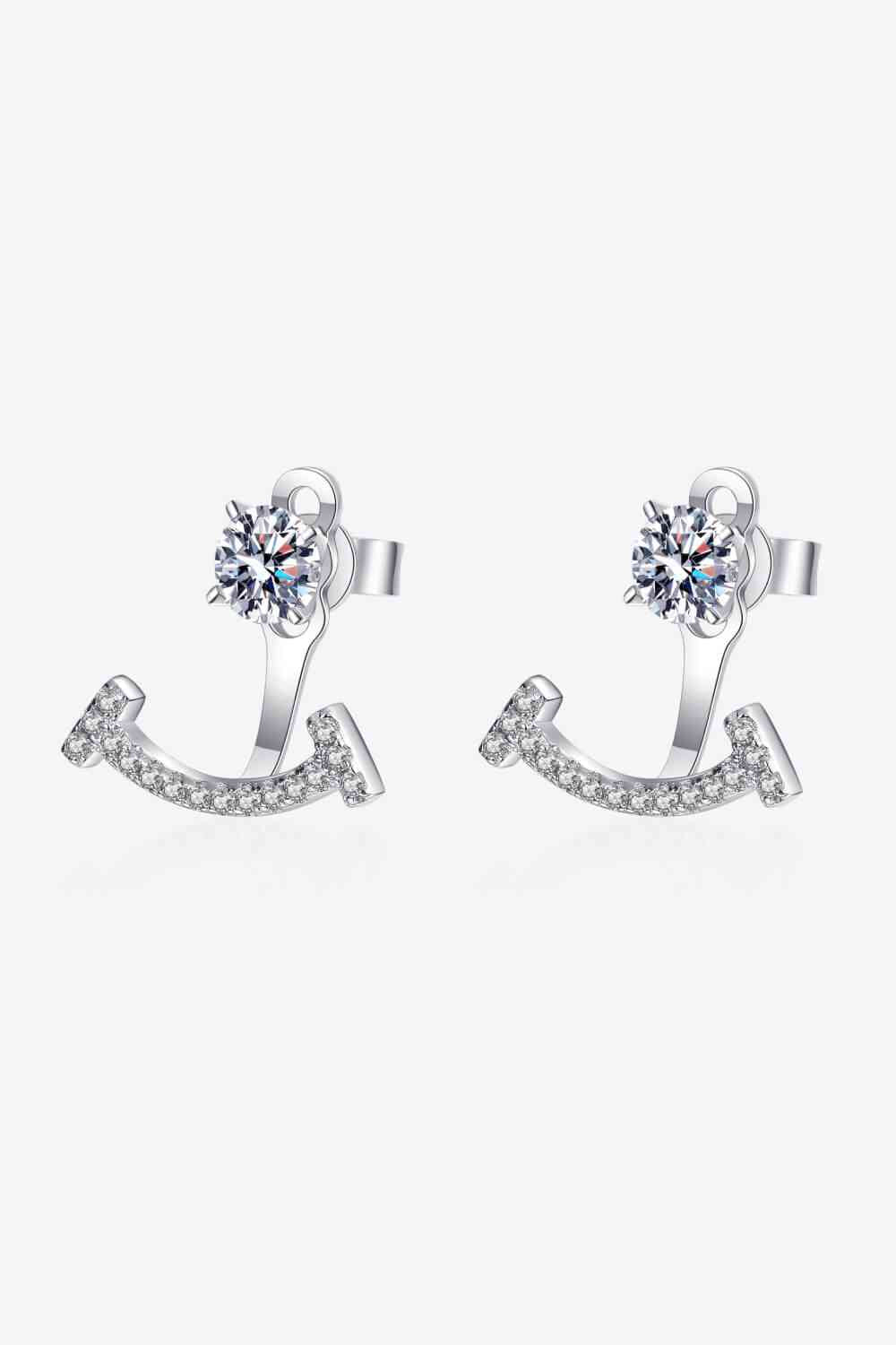 Celestial Charm Two Ways To Wear Moissanite Earrings