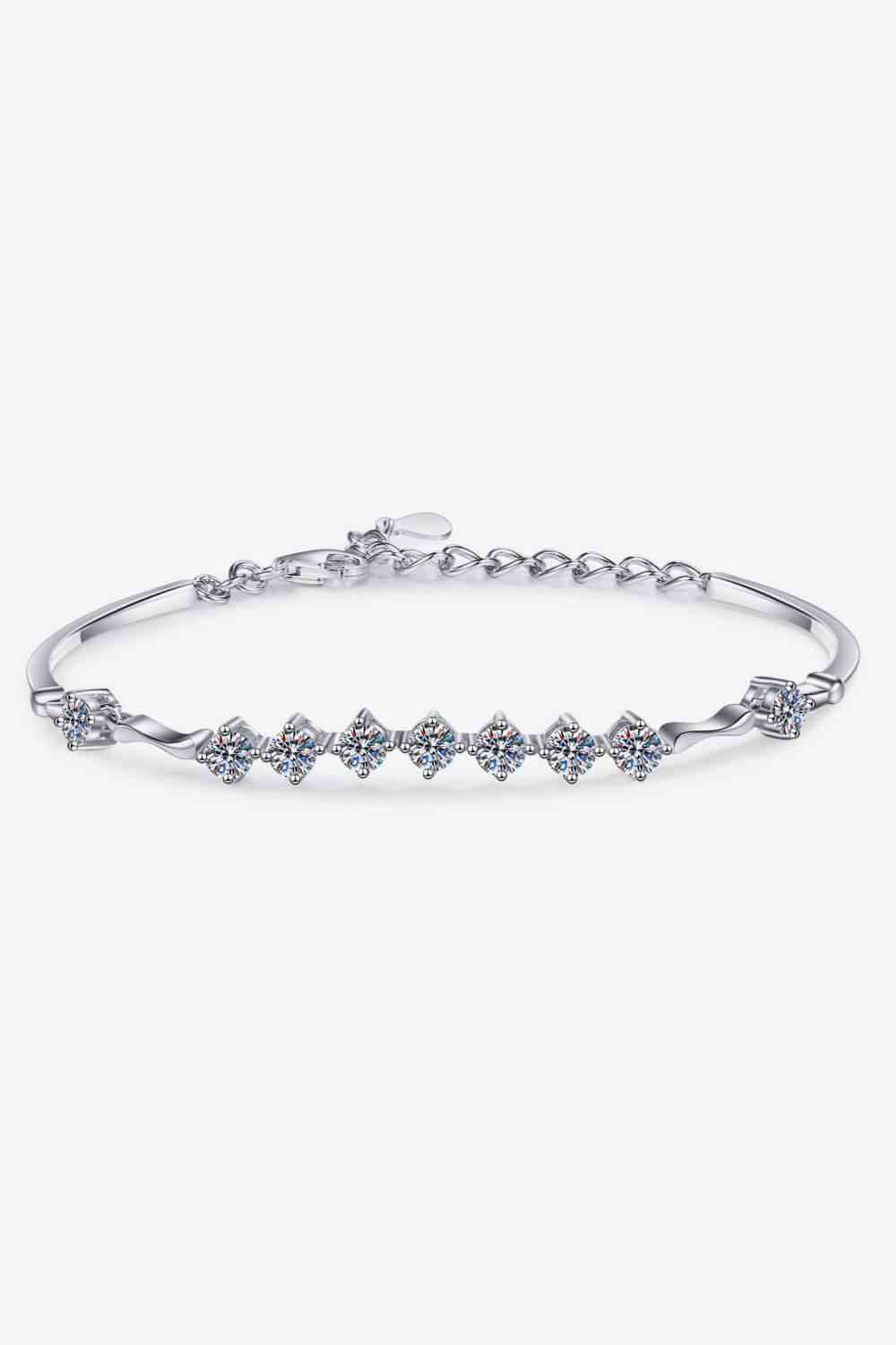 Heavenly Horizon Moissanite Bracelet