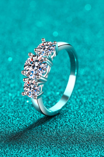 Timeless Tides Moissanite Ring