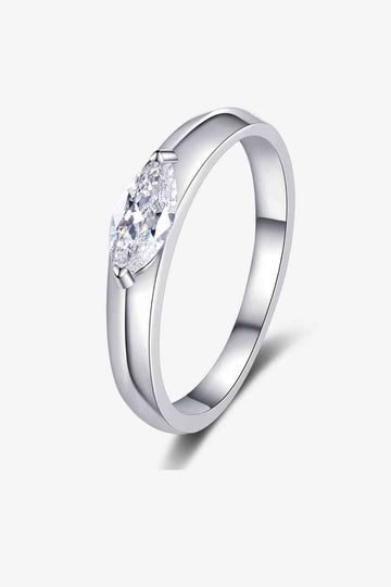 Sparkling Elegance Moissanite Ring