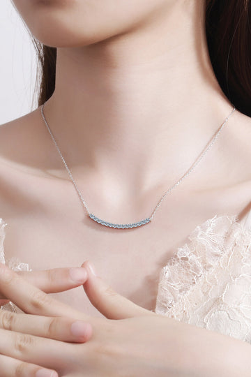 Enchanted Garden Curved Bar Necklace